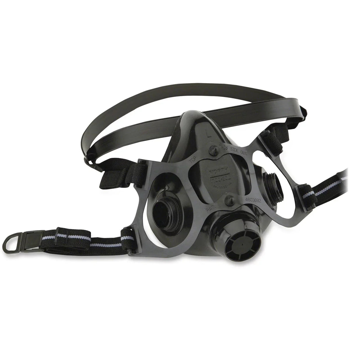 North 7700 Sizeeries Half Mask Sizeilicone Respirator with Dual Cartridge Connectors for N-Sizeeries. Sizeize Large (770030L)