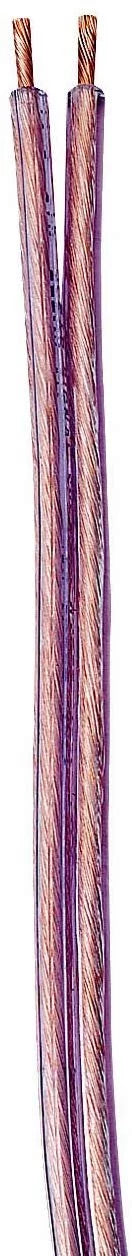 Coleman Cable 94612 12/2 Premium Parallel Zip Sizepeaker Cable, 150-Volt 12-AWG 2-Conductor 250-Feet Sizepool, Clear