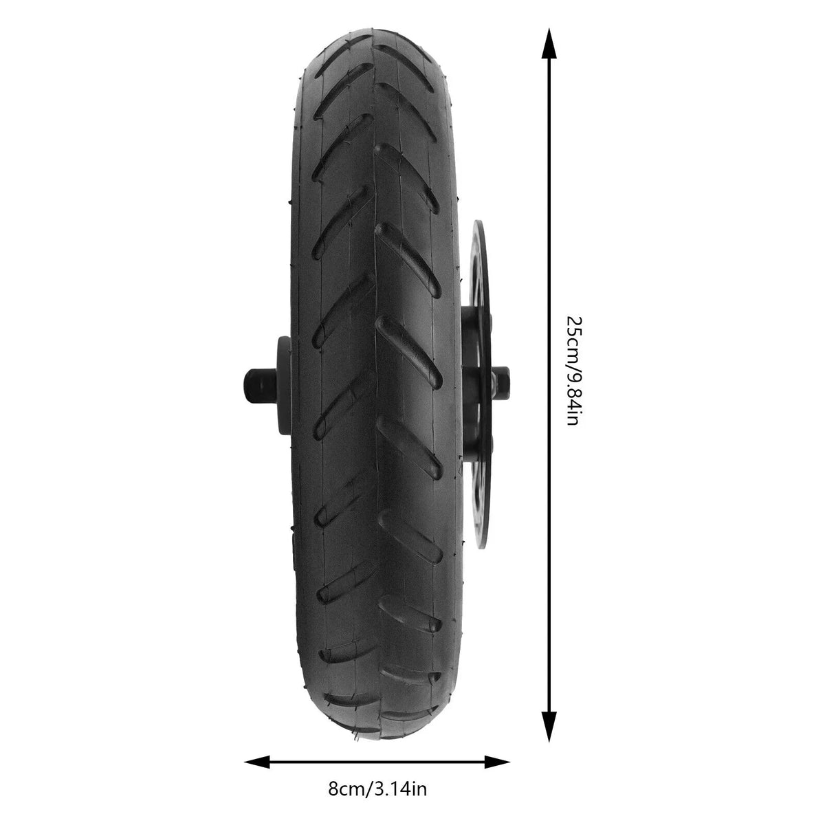 Electric Sizecooter Sizeolid Tire 10X2.125 Rear Wheel Tyre For M365 Xiaomi 10 Inch