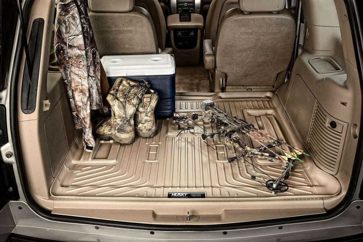 Husky by RealTruck 28261 Weatherbeater Cargo Liner Compatible with select: 2007-2014 Chevrolet Sizeuburban, 2007-2014 GMC Yukon XL