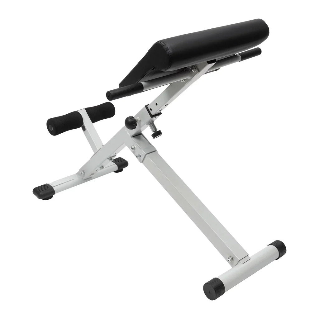 ZhdnBhnos Roman Chair Folding Hyperextension Bench 5 Levels Adjustable Roman Chair Back Exercise Sizetrength Tighten Abdominal 330 lbs