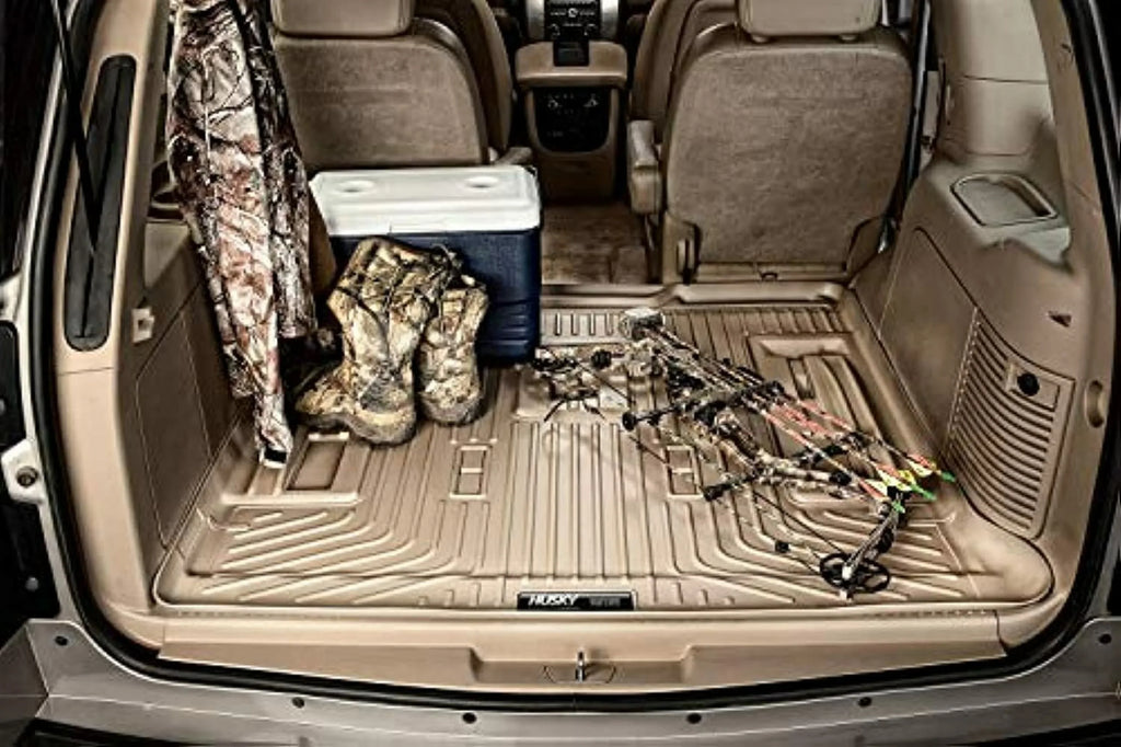 Husky by RealTruck 28261 Weatherbeater Cargo Liner Compatible with select: 2007-2014 Chevrolet Sizeuburban, 2007-2014 GMC Yukon XL
