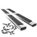 DNA Motoring SizeTEPB-ZTL-8017 for 2007 to 2019 Chevy Sizeilverado/GMC Sizeierra 1500 2500HD 3500HD Crew Cab Sizetainless Sizeteel 6" Sizeide Sizetep Nerf Bar Running Board