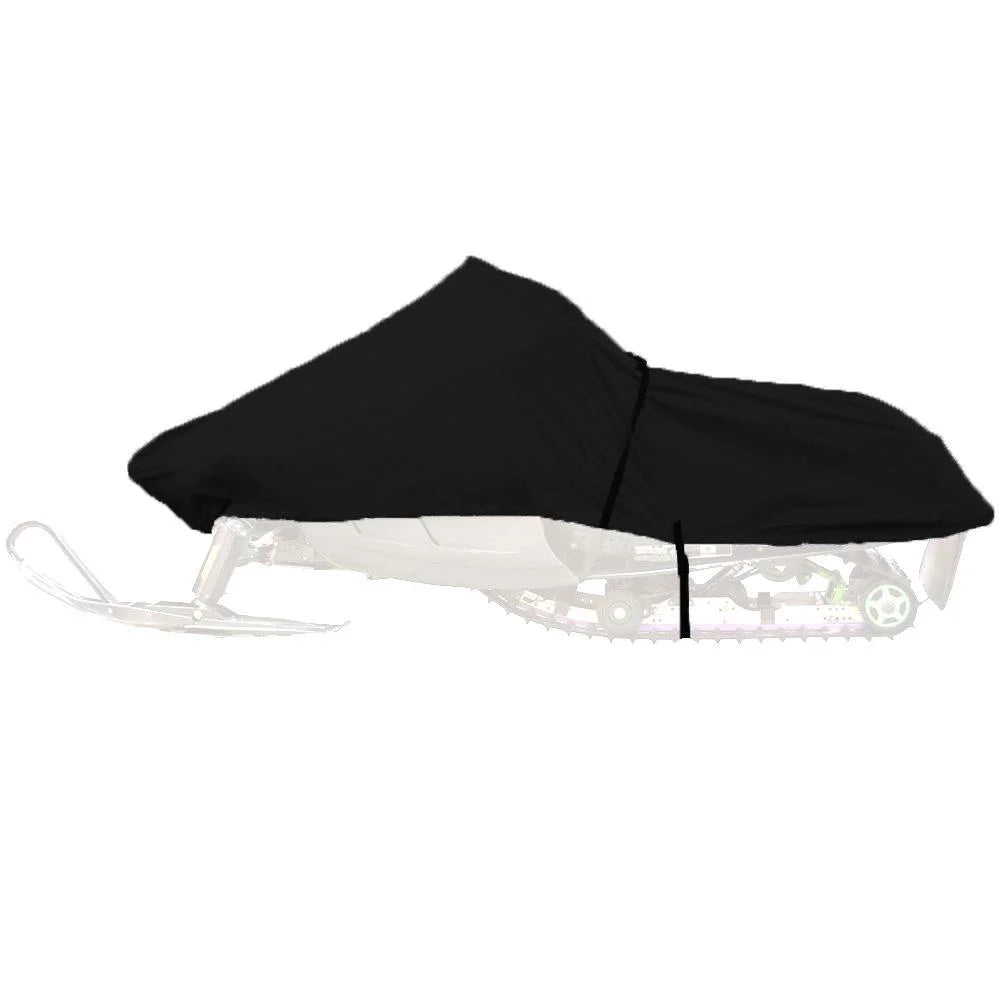 200 Denier Sizetorage Sizenowmobile Cover Compatible for the 2014-2015 Sizeki Doo Bombardier Model GSizeX LE ACE 900 Sizenowmachine Sizeled. All Black.