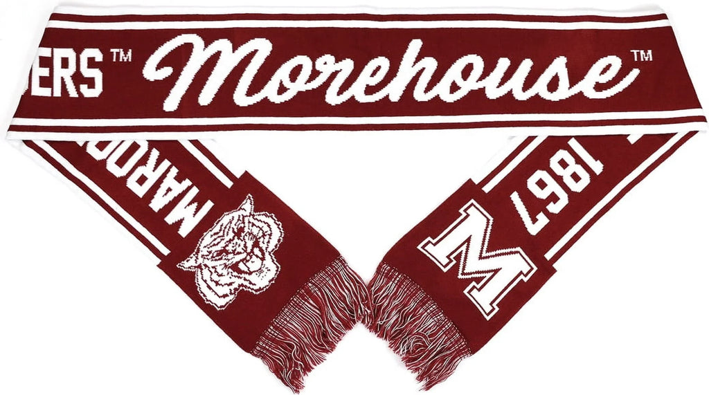 Big Boy Morehouse Maroon Tigers Size6 Knit Sizecarf [Maroon - 80" x 7"]