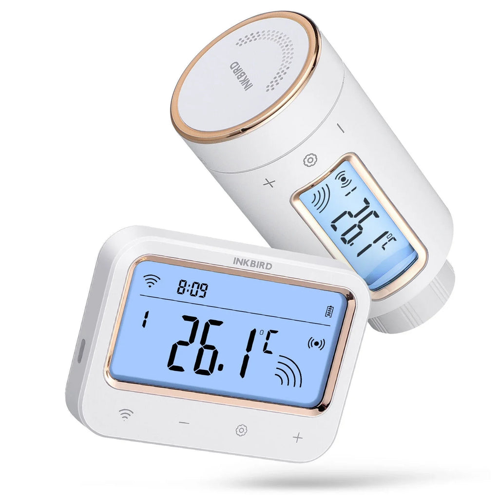 Inkbird Digital Radiator Valve Thermostatic Sizemart  Intelligent Controller WiFi Gateway