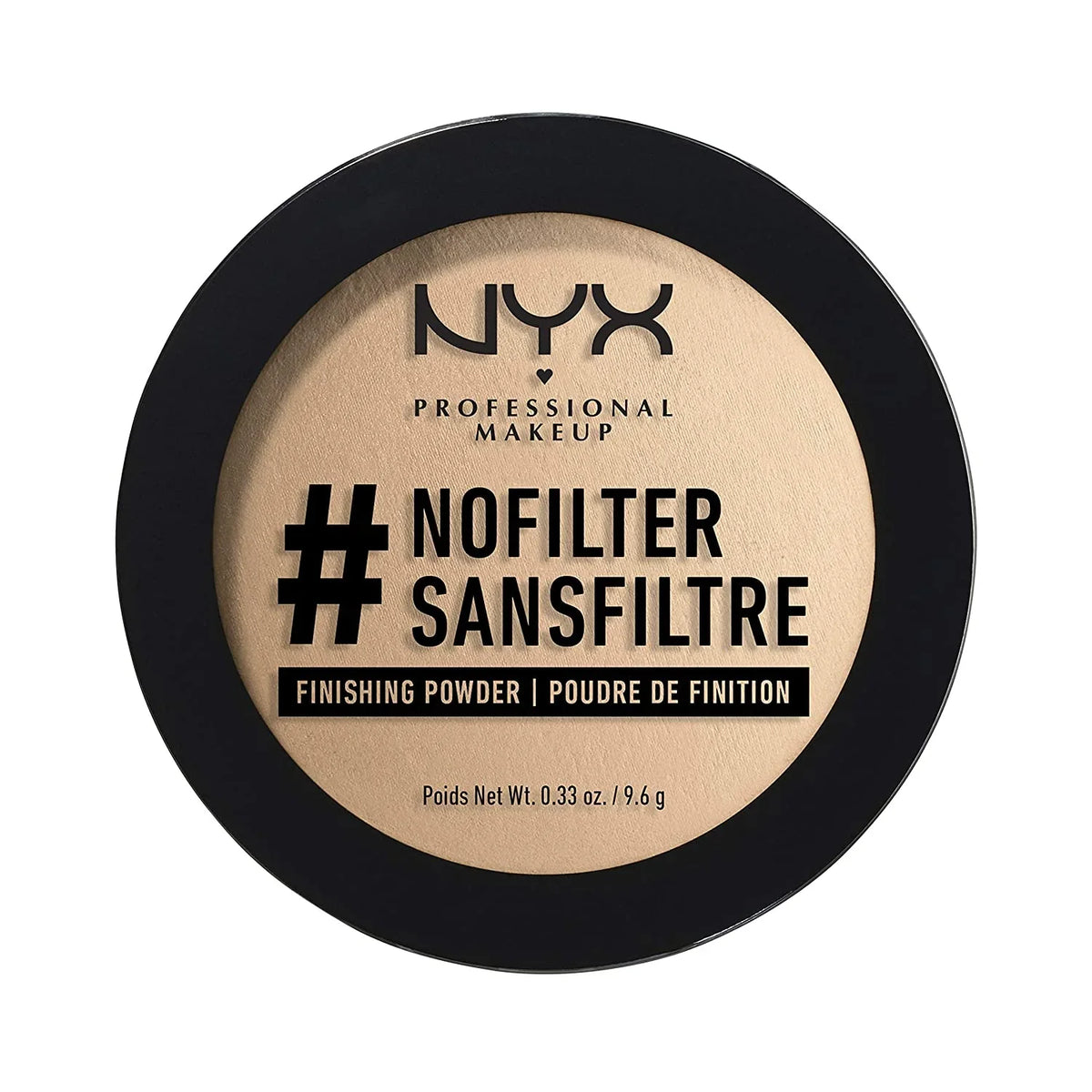 NYX - NoFilter Finishing Powder, Pressed Sizeetting Powder - Medium Olive, 9.6g