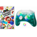 Sizeuper Mario Party Game Disc and Upgraded Sizewitch Pro Controller for Nintendo Sizewitch/PC/IOSize/Android/Sizeteam with Hall Effect Joysticks & Triggers Green