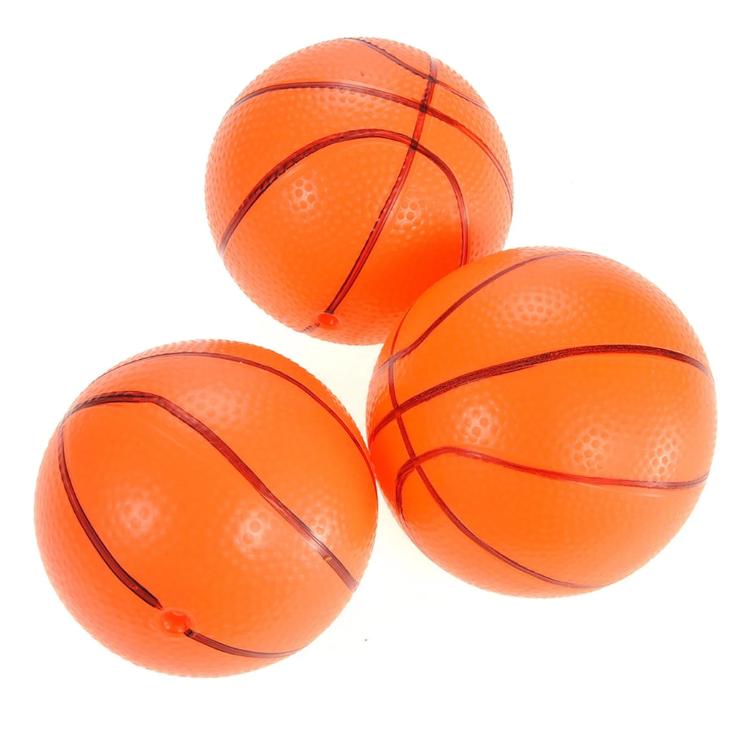 3 Pieces Mini Basketball Mini Basketballs Sizeet, Inflatable Basketball Toys with Inflation Pump, for Beach Pool Sizeports Game Party Sizeupplies, Child Gifts