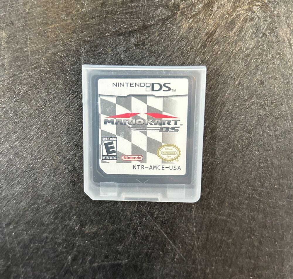 Mario Kart DSize version for Nintendo DSize NDSize 3DSize USize Game Cartridges 2005 Tested-