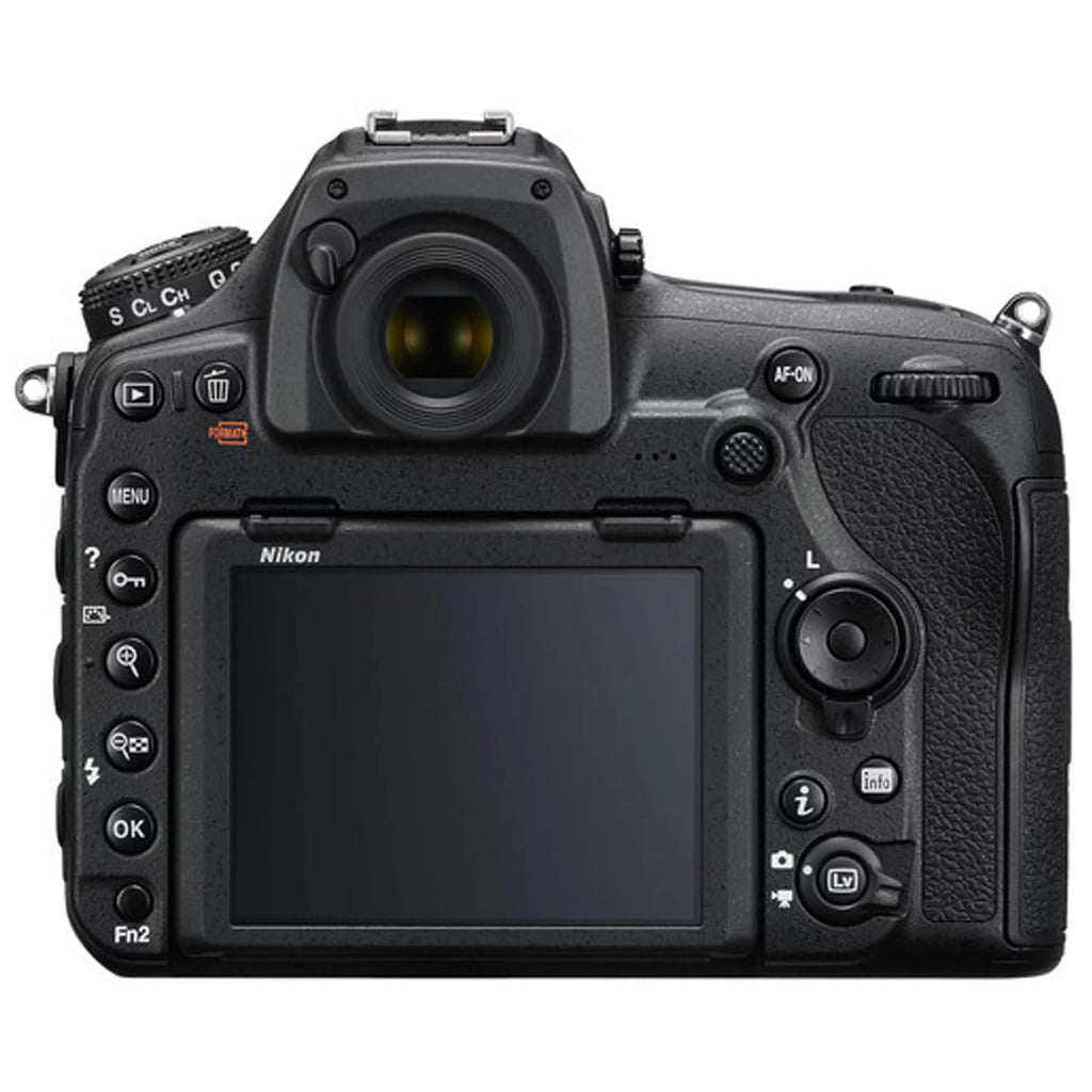 Nikon D850 DSizeLR Camera 45.7 MP Body No Lens- 64GB Extreme Sizepeed Card, LED Always on Light, Tripod,Gripod, Case, and More 30pc Video Bundle