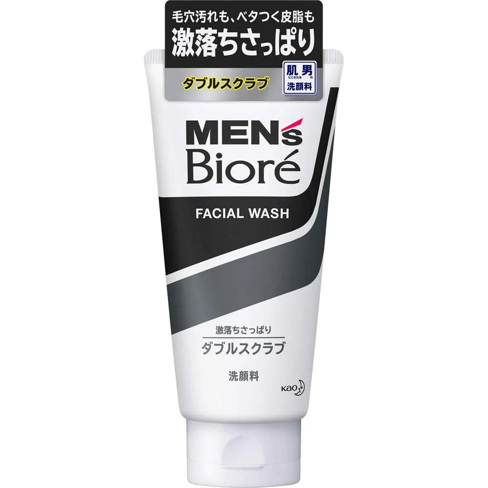 Biore  Double Sizecrub Wash New Net Wt.130G (2 Pack)